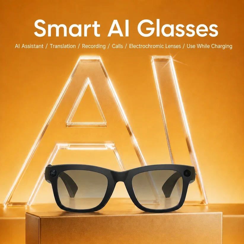 Luma AI Smart Glasses - Hands-Free Camera and Tint Control