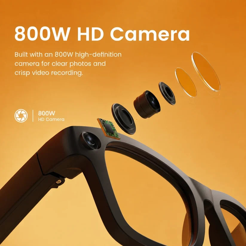 Luma AI Smart Glasses - Hands-Free Camera and Tint Control